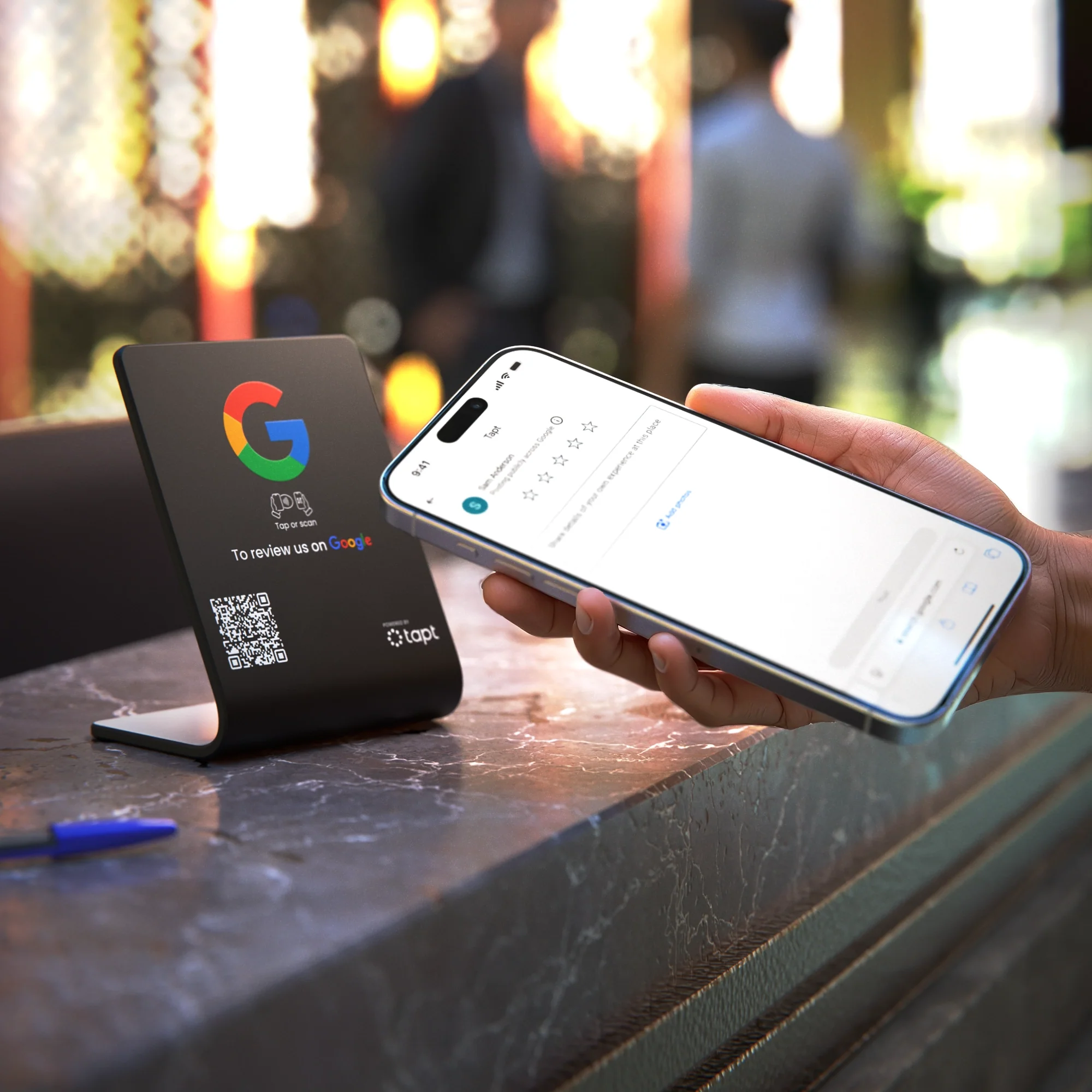 Custom Google Review Stand - Image 6